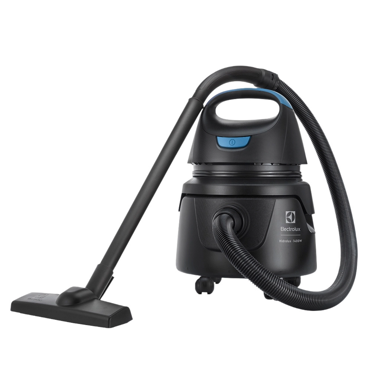 Aspirador de Pó/Água Hidrolux com Conjunto de Acessórios e Rodas 360° 1400W 5L AWD01 127v Preto - Electrolux