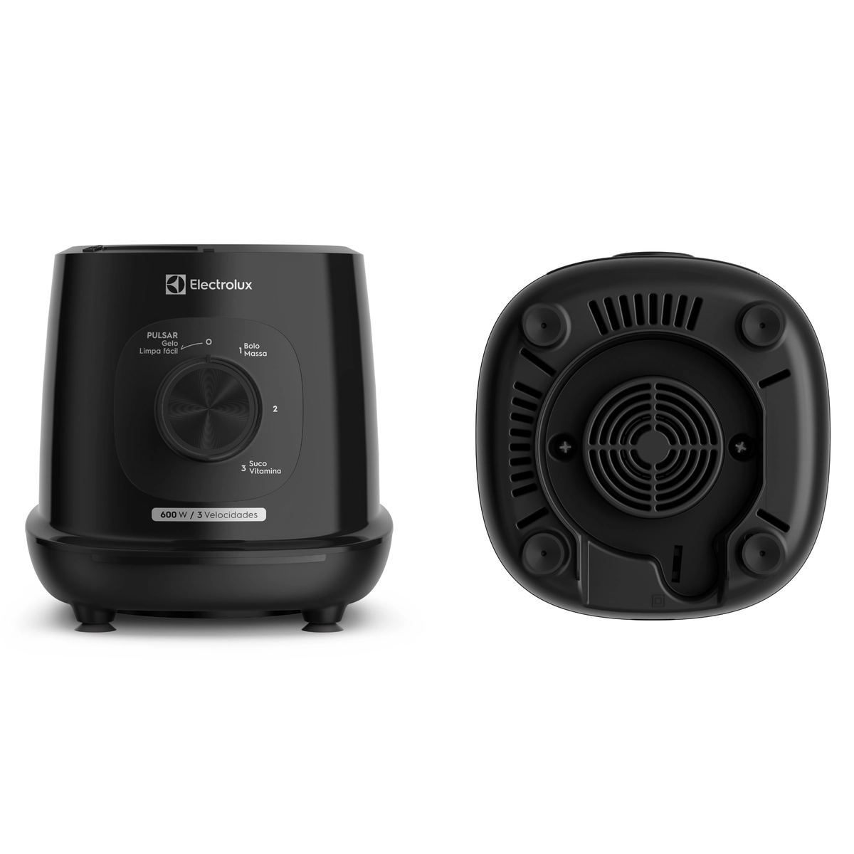 Liquidificador Efficient TriForce TruFlow 3 Velocidades 600w 2,7L EBL700 127v Preto - Electrolux