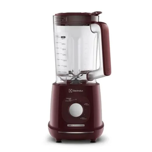 Liquidificador Electrolux 1000W 2.7L Efficient TriForce 5 Velocidades Vermelho