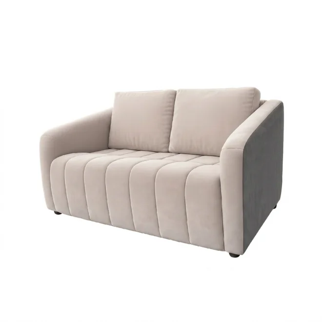 Estofado Sidney com 2 lugares Caramelo/CZ 791853 - Uatumã