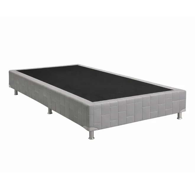 Base Box Libano King 038X203X096 Cinza - Marjom