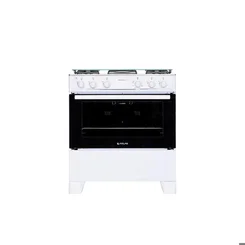 Fogão 5 Bocas Atlas Mônaco Plus Branco Mesa Inox Acendimento Automático AP/MT