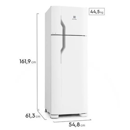 Refrigerador Electrolux DC35A Cycle Defrost Duplex 260L Branco 127V - AP / MT