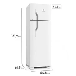 Refrigerador Electrolux DC35A Cycle Defrost Duplex 260L Branco 127V - AP / MT