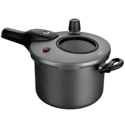 Panela de Pressão MTA 6600 4,5L Grafite Visor de Vidro Fechamento Externo - AP / MT