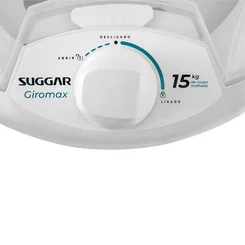 Centrífuga de Roupas Suggar Giromax CT1501BR 15kg Branca 127V - AP / MT