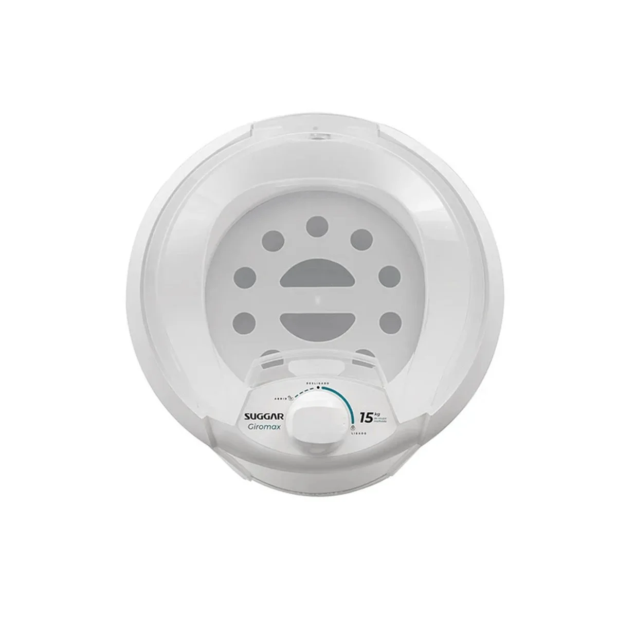 Centrífuga de Roupas Suggar Giromax CT1501BR 15kg Branca 127V - AP / MT