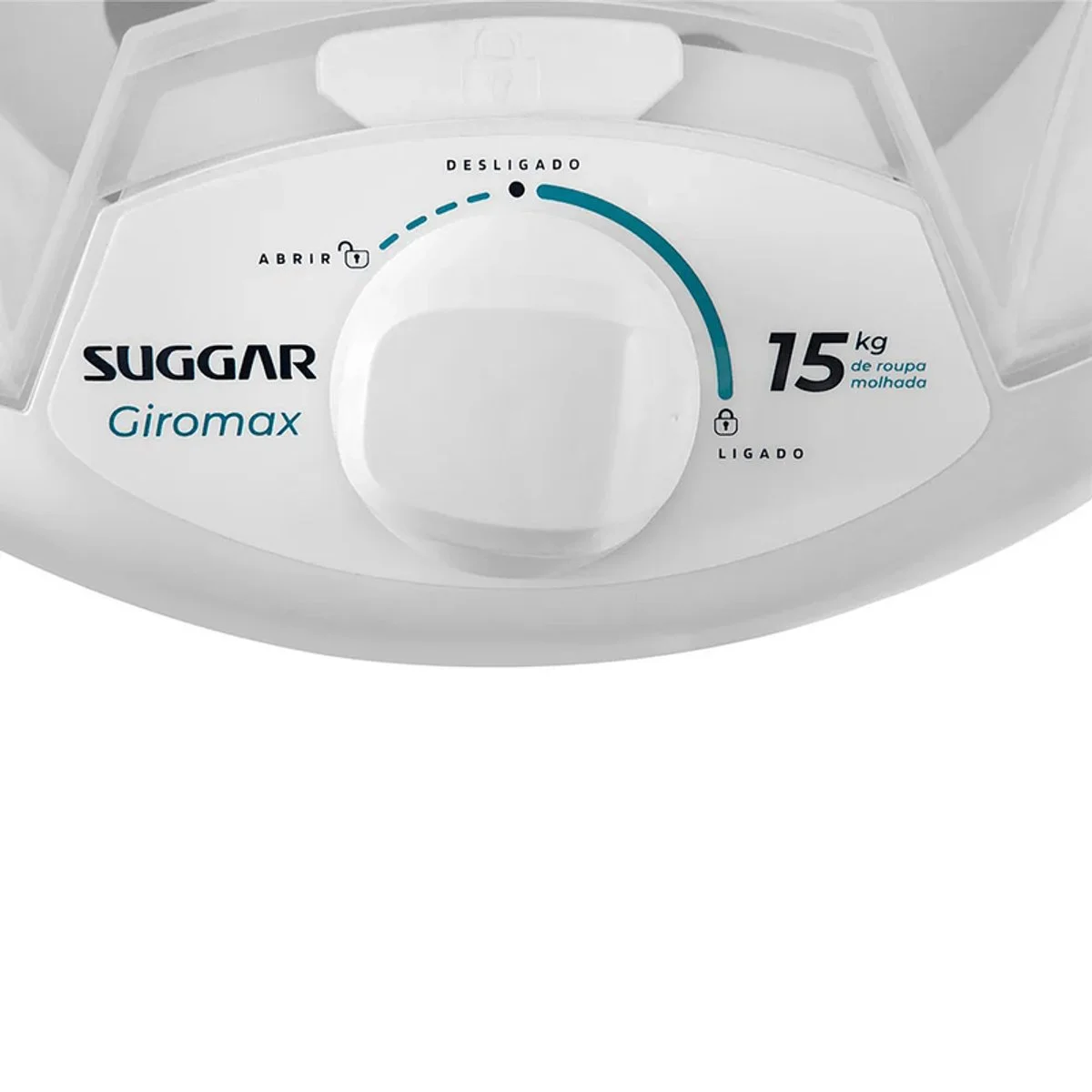 Centrífuga de Roupas Suggar Giromax CT1501BR 15kg Branca 127V - AP / MT