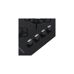 Cooktop a Gás Mondial CTG-1027 4 Bocas Vidro Temperado Preto Bivolt AP/MT