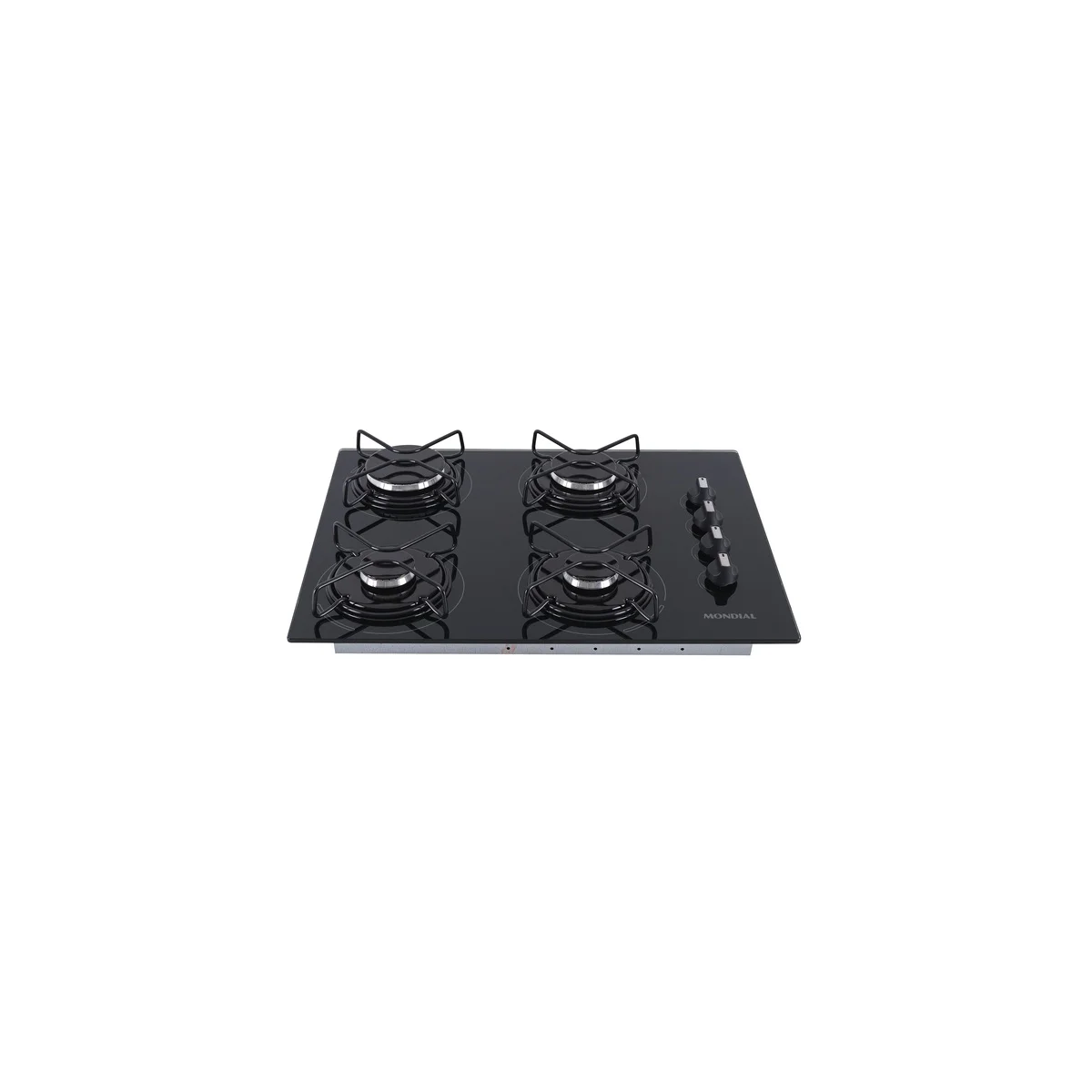 Cooktop a Gás Mondial CTG-1027 4 Bocas Vidro Temperado Preto Bivolt AP/MT