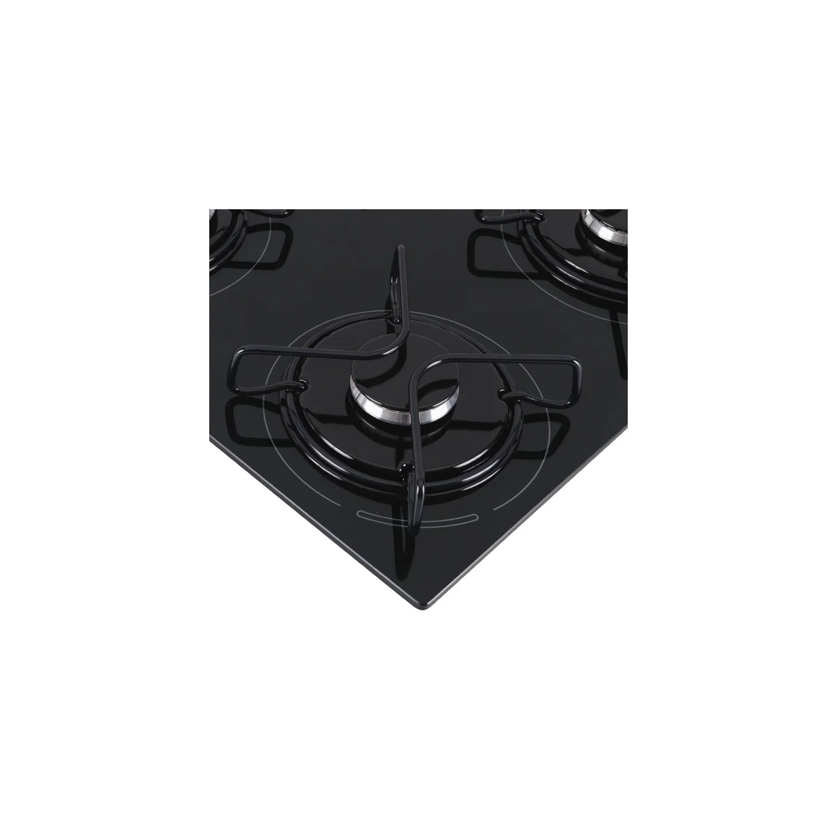 Cooktop a Gás Mondial CTG-1027 4 Bocas Vidro Temperado Preto Bivolt AP/MT