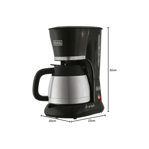 Cafeteira Elétrica Black+Decker - 127V - CM200I-BR - AP / MT
