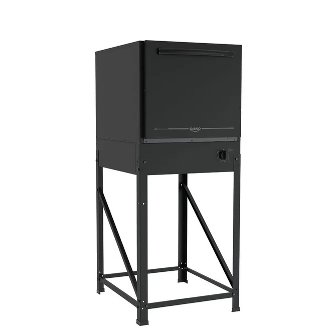 Forno Industrial Preto Dako Couraçado 107 Litros a Gás AP/MT