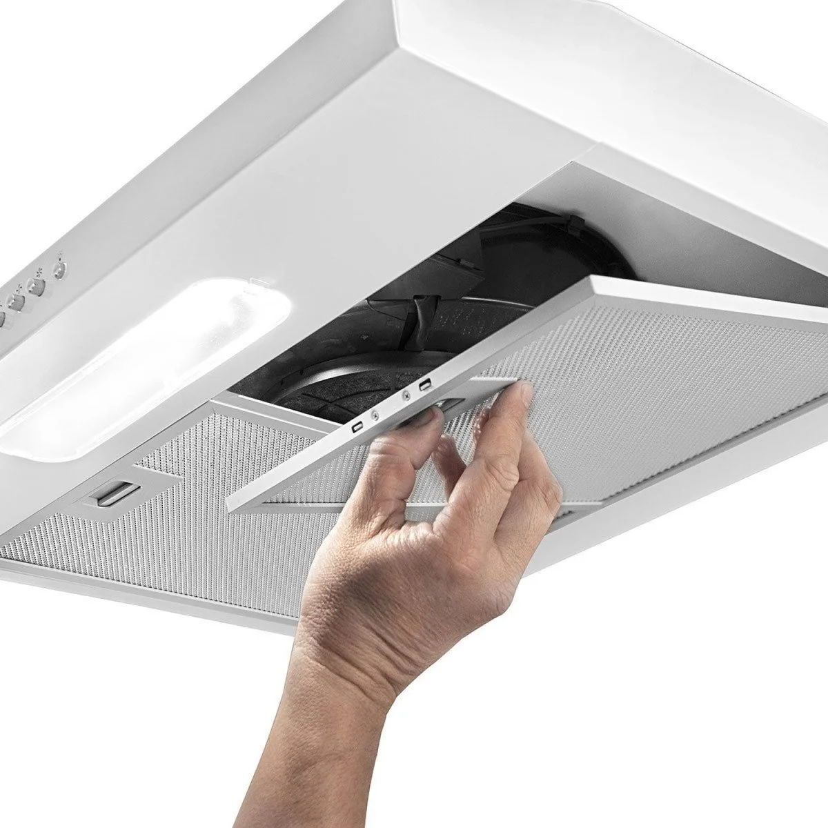 Depurador de Ar Slim 60cm 3 Velocidades Branco 127V Suggar - AP / MT