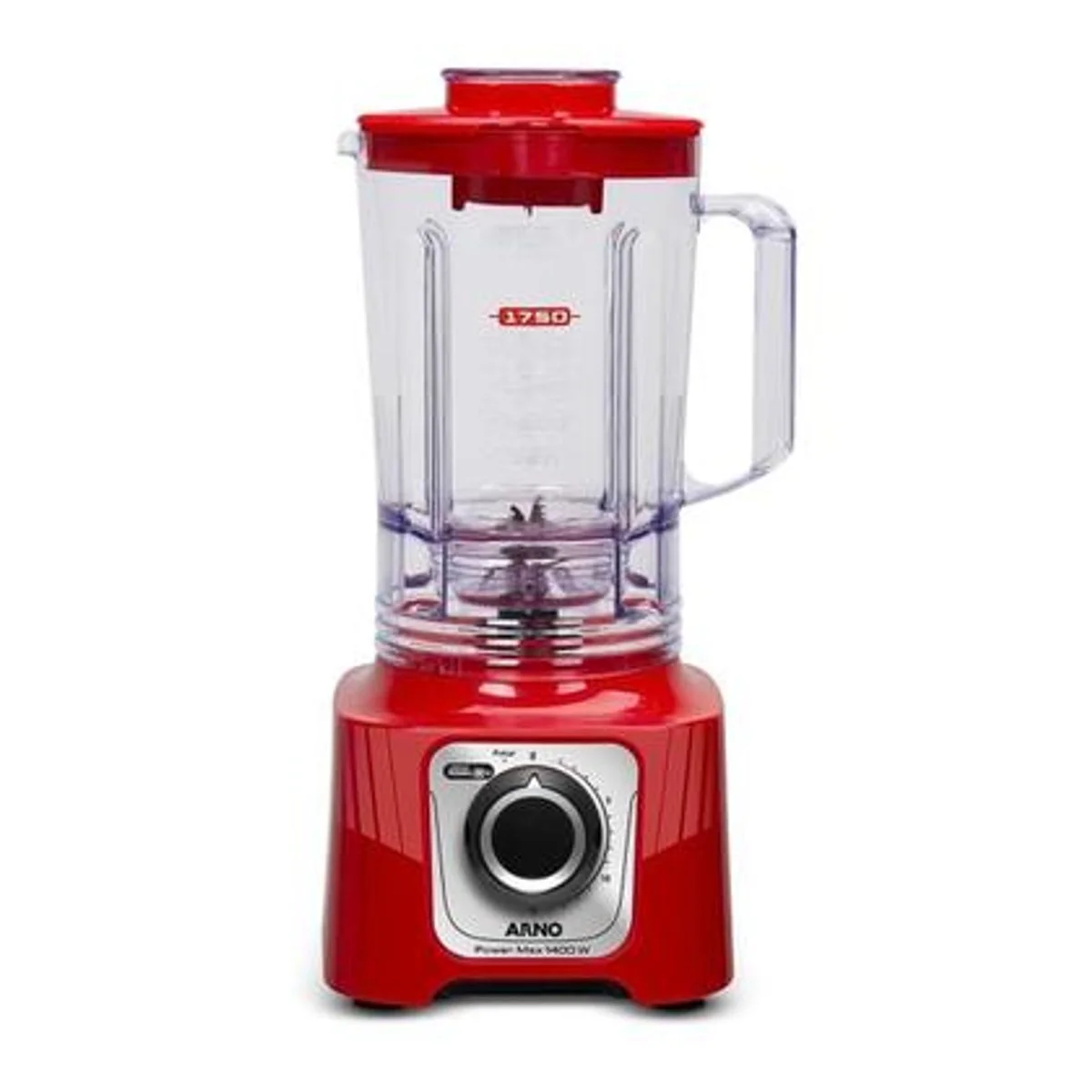 Liquidificador Arno Power Max 3,1L 1400W 15 Velocidades Vermelho 127V LN5575B1 - AP / MT