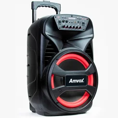 Caixa de Som Amplificada Amvox ACA 480 Viper II 480W RMS Bluetooth AP/MT