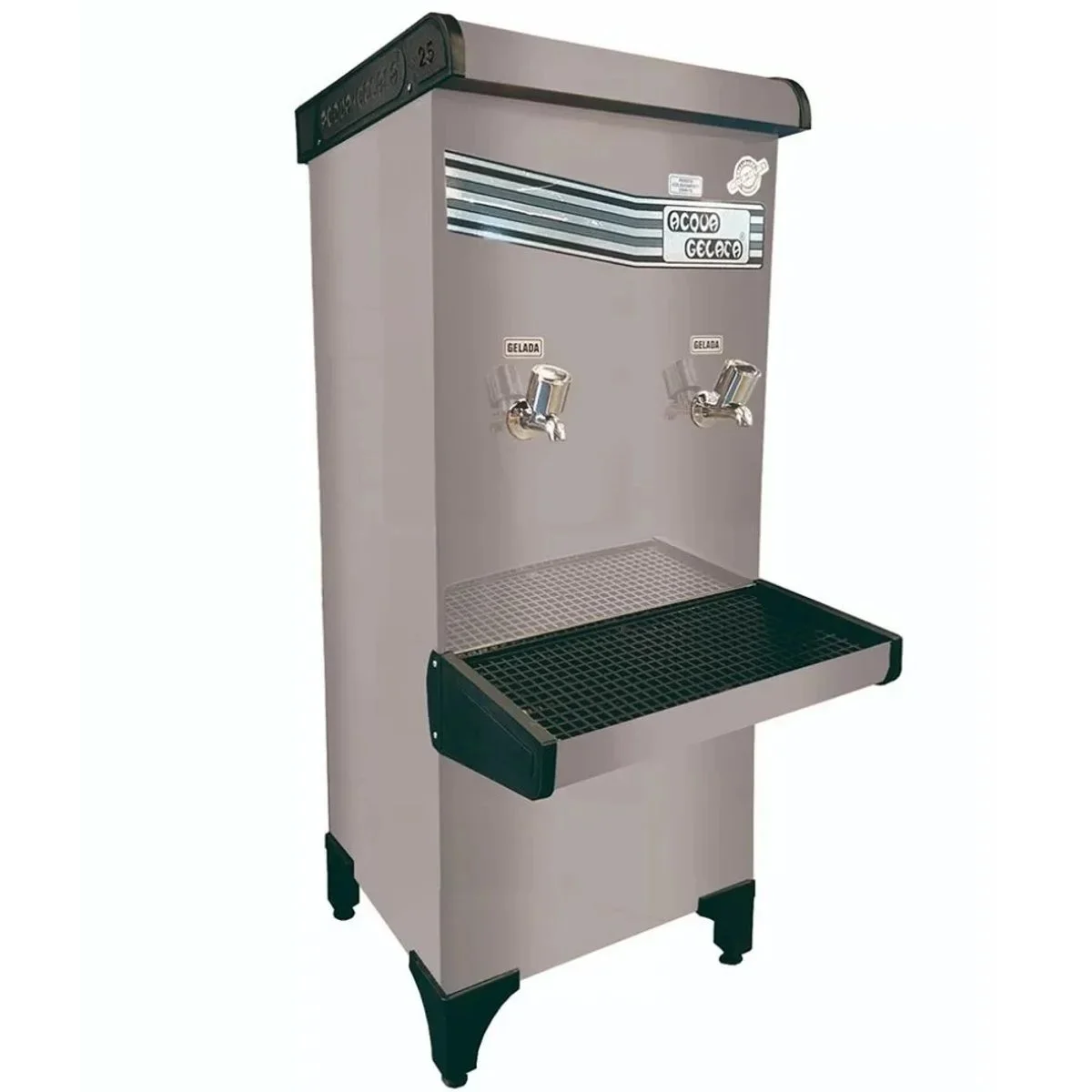 Bebedouro Industrial Acqua Gelata PRE25 Inox 25 Litros 2 Torneiras 127V - AP / MT