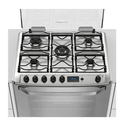 Fogão de Embutir Electrolux 76EXR 5 Bocas Prata com Grill e Timer Digital Bivolt AP/MT