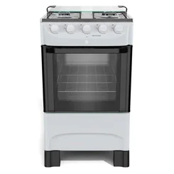 Fogão Mueller MFI4BB 4 Bocas Branco Mesa Inox Acendimento Automático - AP / MT