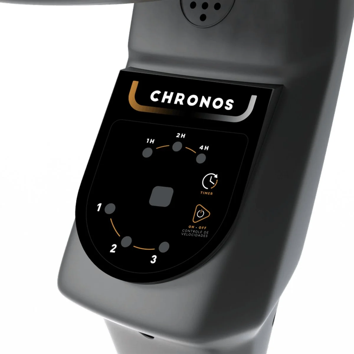 Ventilador de Coluna Mallory Chronos 40cm 140W Preto Grafite 127V - AP / MT