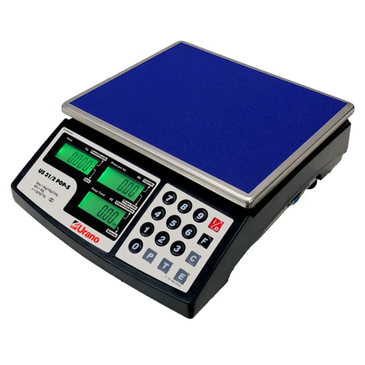 Balança Digital Urano Pop-Z Light 4V Branca 127V AP/MT
