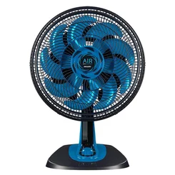 Ventilador de Mesa Mallory Air Care Revolution 40cm 127V Preto/Azul AP/MT