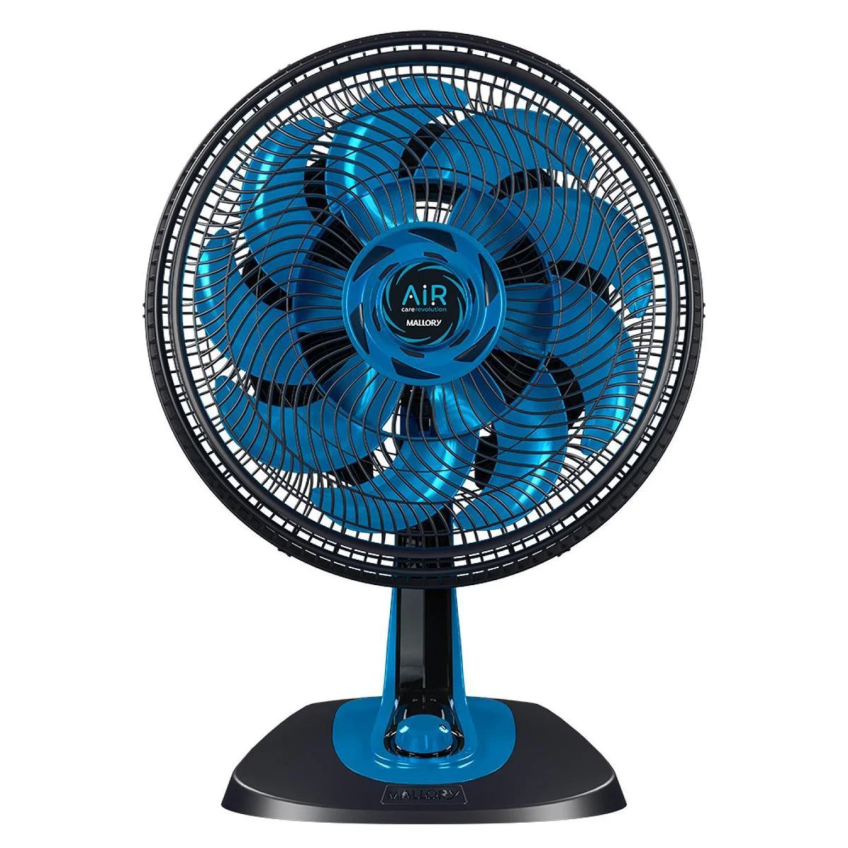 Ventilador de Mesa Mallory Air Care Revolution 40cm 127V Preto/Azul AP/MT