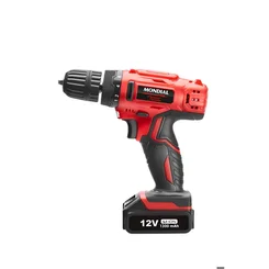 Parafusadeira e Furadeira Mondial Power Tools FPF-06M 12V Bivolt AP/MT