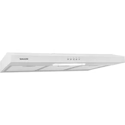 Depurador e Exaustor de Ar Slim Suggar DPS181BR 80cm 3 Velocidades Branco 127V - AP / MT