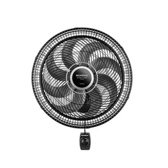 Ventilador de Parede Mondial Super Turbo 40cm 8 Pás 140W Preto/Prata 127V VTX-40P-8P AP/MT