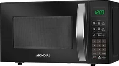 Forno Micro-ondas Mondial MO-01-21-B 21 Litros 1200W Preto 127V AP/MT