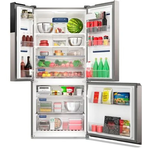 Geladeira Electrolux Multidoor Efficient Frost Free 590L 3 Portas Inox Look IM8S 127V - AP / MT