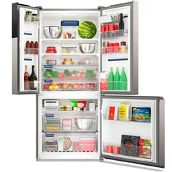 Geladeira Electrolux Multidoor Efficient Frost Free 590L 3 Portas Inox Look IM8S 127V - AP / MT