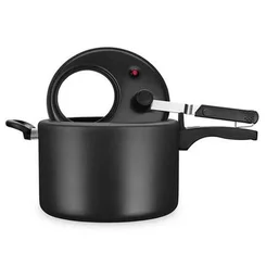 Panela de Pressão MTA com Visor Superior 6 Litros Preto/Bege 8498 AP/MT