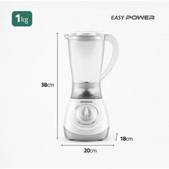 Liquidificador MONDIAL L-550-W  1,9L 550W Branco 127V AP/MT