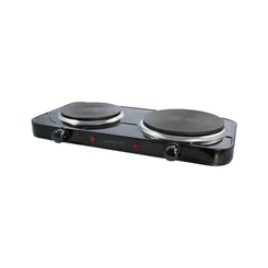 Fogão Elétrico de Mesa Agratto FMP-01 2 Pratos 2500W Preto 127V AP/MT