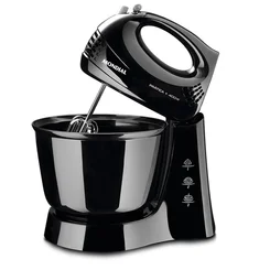 Batedeira Mondial Prática B-44-B 400W Preta 3,6L 127V - AP / MT
