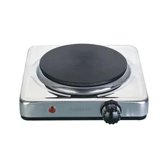 Fogão Elétrico de Mesa Agratto FMA-01 1 Boca 1500W Inox 127V AP/MT
