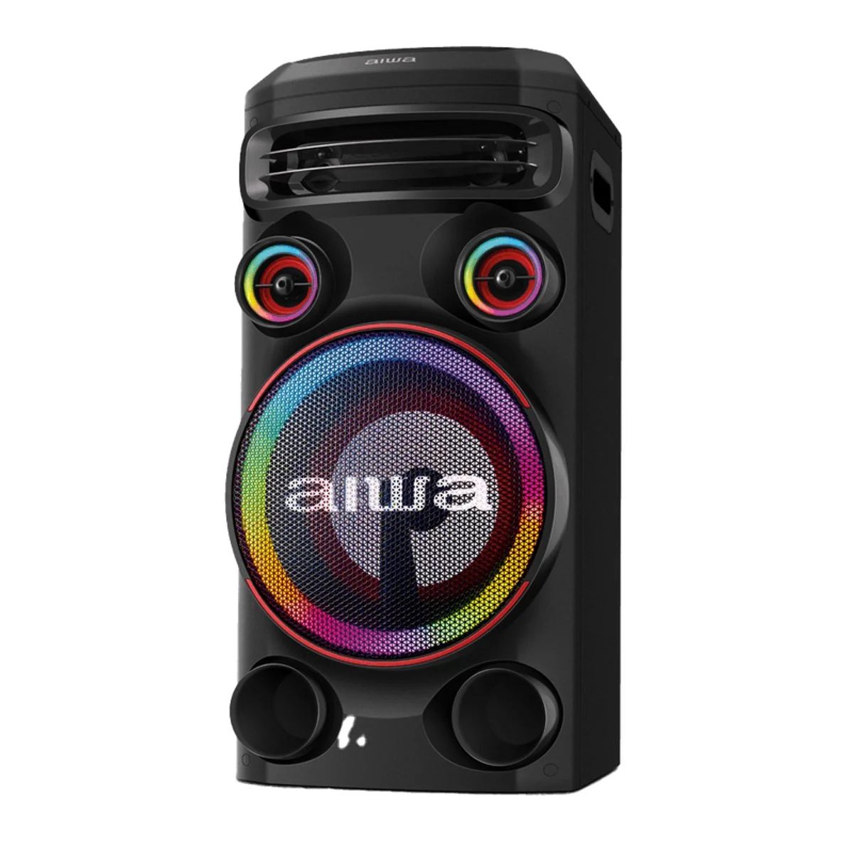 Caixa de Som Torre AIWA AWS-T1W-02 1600W Bluetooth RGB USB FM DJ Bivolt - AP / MT