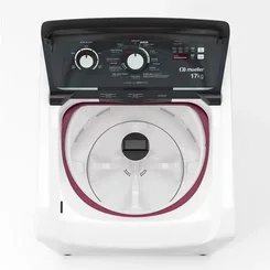 Máquina de Lavar Mueller 17kg Automática MLA17 Branca 127V AP/MT