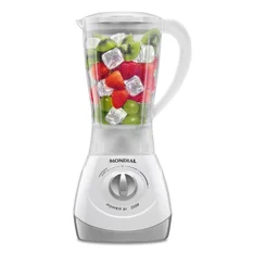 Liquidificador Mondial Power 2I NL-26 2,2L 370W Branco e Cinza 127V - AP / MT