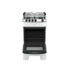 Fogão Atlas Mônaco Top 4 Bocas Branco Mesa Inox Bivolt - AP / MT