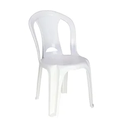 Cadeira Tramontina Bistrô Búzios Monobloco em Polipropileno Branco AP/MT