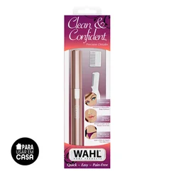 Aparador de Pelos Feminino Wahl Clean & Confident Ouro Rosé - AP / MT