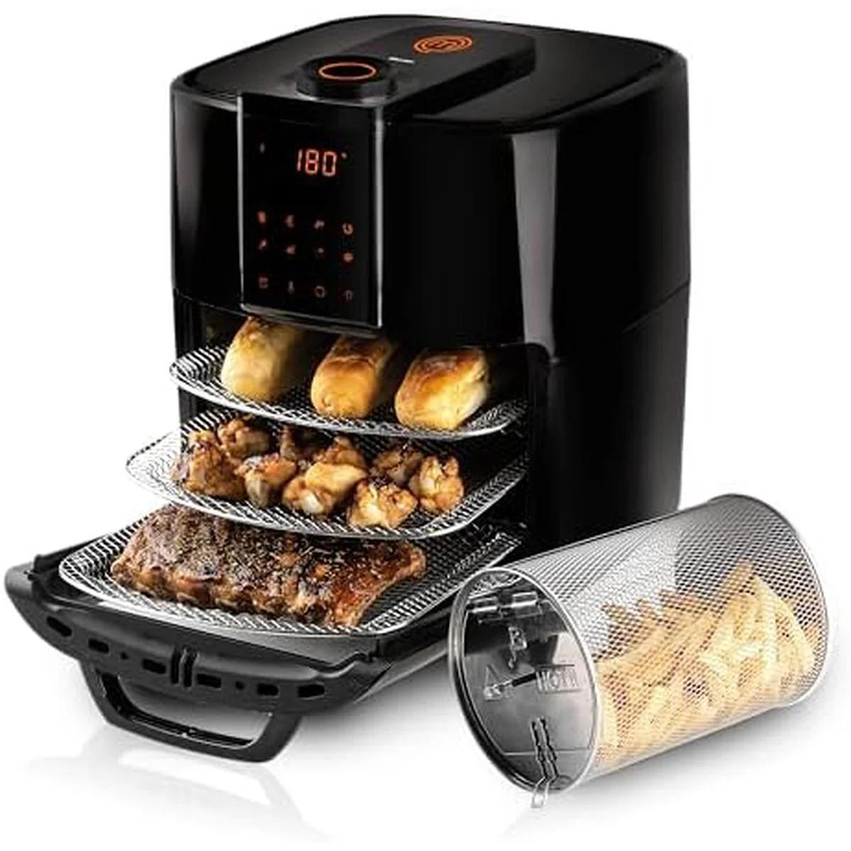 Fritadeira Elétrica Air Fryer Oven Masterchef by Mallory 12L 1700W 127V AP/MT
