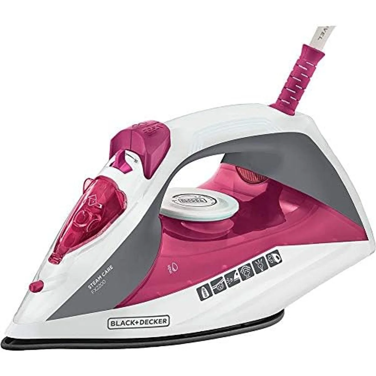 Ferro a Vapor Black+Decker FX2200-BR 1200W Base Antiaderente 220V - AP / MT