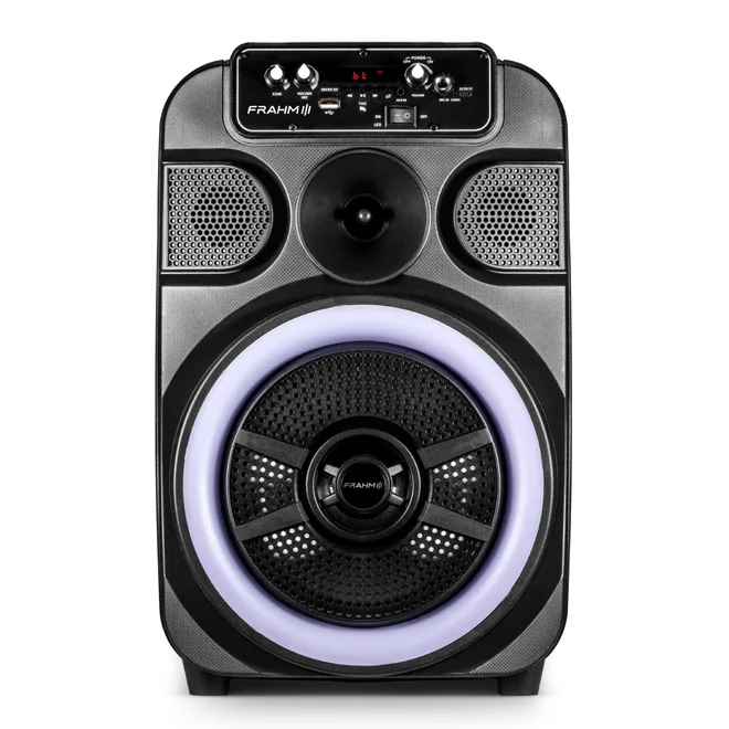 Caixa de Som Amplificada Multiuso Frahm CMF 360 TWS Bluetooth 360W RMS AP/MT
