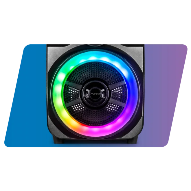 Caixa de Som Amplificada Multiuso Frahm CMF 360 TWS Bluetooth 360W RMS AP/MT