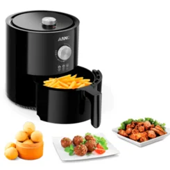 Fritadeira Sem Óleo Arno Airfry Ultra Mecânica 4,2L Preta EY1158B1 AP/MT