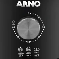 Fritadeira Sem Óleo Arno Airfry Ultra Mecânica 4,2L Preta EY1158B1 AP/MT